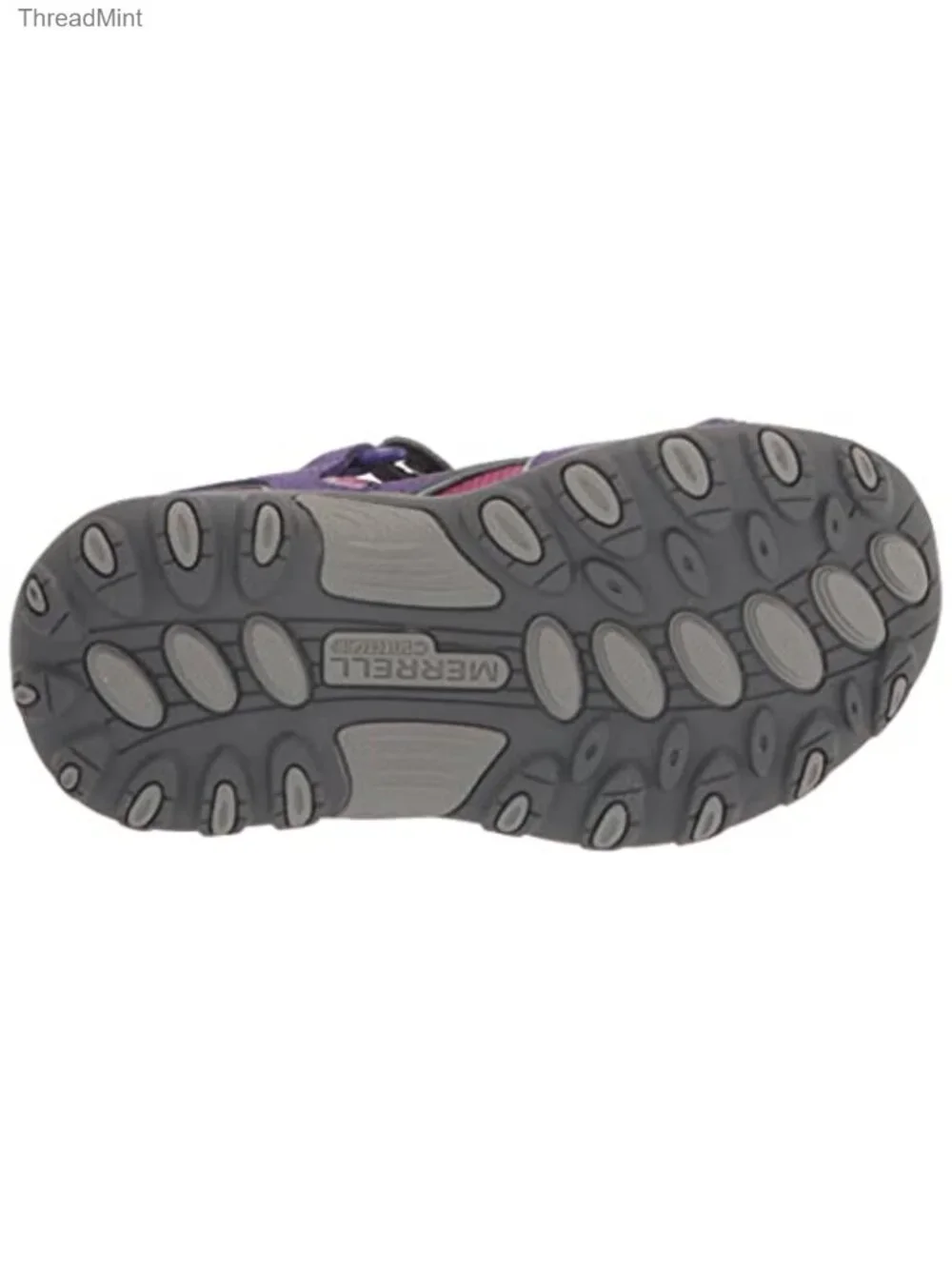 Merrell Kids Leather Athletic Sandals Hook & Loop Closure